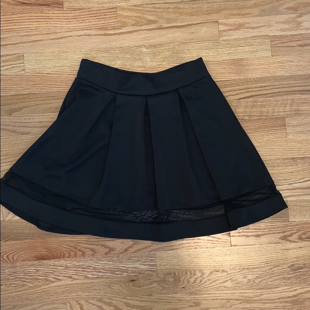 Black Skater Skirt